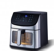 Friggitrice ad aria da 8 lt con display digitale e finestra trasparente Techno Collection