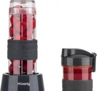 Mini frullatore in acciaio inox da 300W con 2 borracce