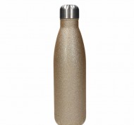 Borraccia 500 cc in acciaio inox beige linea Natural Love