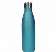 Borraccia 500 cc in acciaio inox petrolio linea Natural Love