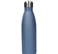 Borraccia 500 cc in acciaio inox indaco linea Natural Love