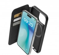 Custodia Book con ricarica wireless per iPhone 16 Pro compatibile con MagSafe