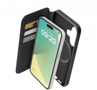 Custodia Book con ricarica wireless per iPhone 16 compatibile con MagSafe