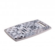 Tagliere Alhambra in polipropilene con coltello in acciaio inox