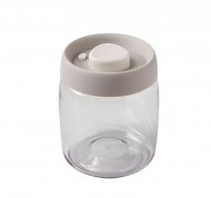Barattolo grande ermetico sottovuoto in vetro borosilicato