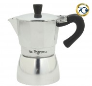 Moka da 1 tazzina in alluminio linea Grancucina Mirror