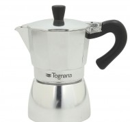 Moka da 6 tazzine in alluminio linea Grancucina Mirror