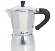 Moka da 9 tazzine in alluminio linea Grancucina Mirror