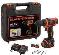 Trapano avvitatore 10.8V Litio con batteria + valigetta