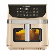 Friggitrice ad aria Iridea champagne da 9 lt da 12 programmi.