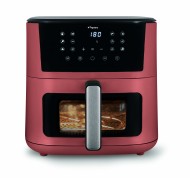Friggitrice ad aria Iridea rosso mela da 10 lt da 12 programmi