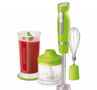 Frullatore a immersione verde con accessori da 1000W