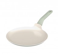 Formella in ceramica antiaderente Balance Sage verde salvia collezione Leo cm 24