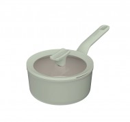 Pentolino con coperchio antiaderente Balance Sage cm 18