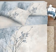 Parure lenzuola matrimoniale fotografico Fine-Art Contrasto in puro cotone