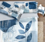 Parure copripiumino matrimoniale fotografico Fine Art Futura in puro cotone