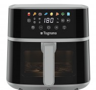 Friggitrice ad aria Iridea grigio perla da 6 lt da 8 programmi