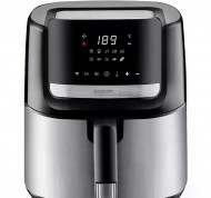 Friggitrice ad aria nera con 10 programmi da 6,5 lt