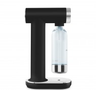 Gasatore d'acqua nero collezione Estetica