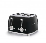 Tostapane elettrico nero a 4 fette linea Estetica 50's Style