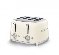 Tostapane elettrico panna a 4 fette linea Estetica 50's Style