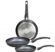 Set 3 padelle in alluminio linea Copper& Charcoal
