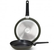 Set 2 padelle in alluminio verde linea Military Green